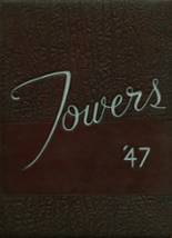 Worcester Academy 1947 yearbook cover photo
