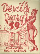 1959 Evanston High School Yearbook from Evanston, Wyoming cover image