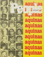 Aquinas Institute 1977 yearbook cover photo