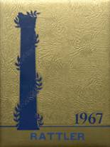 Provo High School 1967 yearbook cover photo
