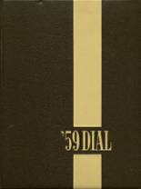 Carbondale Community High School 1959 yearbook cover photo