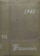 Jefferson Davis High School 1946 yearbook cover photo