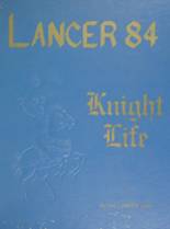 Kimball High School 1984 yearbook cover photo