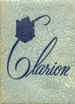 Grover Cleveland High School 1951 yearbook cover photo