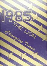 Ozona High School 1985 yearbook cover photo