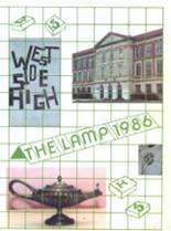 West Side High School 1986 yearbook cover photo