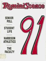 Harrison High School 1991 yearbook cover photo