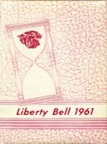 Liberty High School 1961 yearbook cover photo