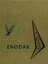 Enderlin High School 1963 yearbook cover photo