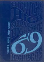 Galt High School 1969 yearbook cover photo