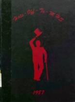 1987 Monroe High School Yearbook from Monroe, Wisconsin cover image