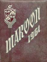 Madisonville High School 1961 yearbook cover photo