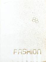 Fashion Industries High School 1988 yearbook cover photo