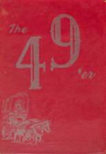 Sidney High School 1949 yearbook cover photo