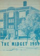 Mclaughlin High School 1959 yearbook cover photo