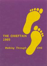 Crosbyton High School 1985 yearbook cover photo