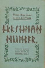Paxton High School 1912 yearbook cover photo