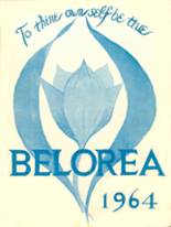 Belfast Central High School 1964 yearbook cover photo