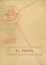 Portales High School 1943 yearbook cover photo