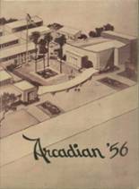 Arcadia High School 1956 yearbook cover photo