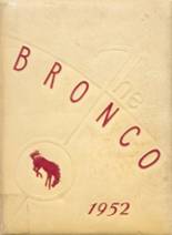 Sonora High School 1952 yearbook cover photo