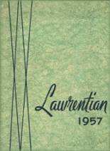Lawrence Park High School 1957 yearbook cover photo