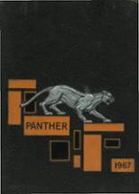 Powell High School 1967 yearbook cover photo