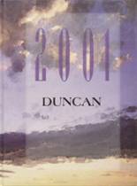 Duncan High School 2001 yearbook cover photo