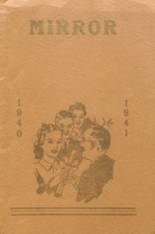 Center High School 1941 yearbook cover photo