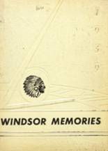 Windsor High School 1959 yearbook cover photo