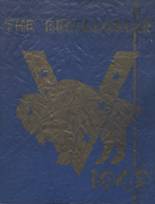 New Buffalo High School 1943 yearbook cover photo