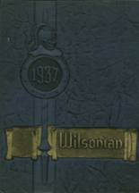 Wilson High School 1937 yearbook cover photo