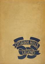 Ottawa Hills High School 1953 yearbook cover photo