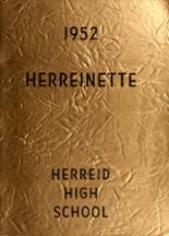 Herreid High School 1952 yearbook cover photo