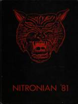 Nitro High School 1981 yearbook cover photo