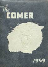 B. B. Comer Memorial High School 1959 yearbook cover photo