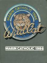 Marin Catholic High School 1986 yearbook cover photo