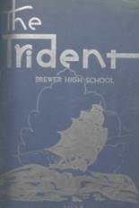 Brewer High School 1938 yearbook cover photo
