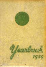 John Burroughs School 1959 yearbook cover photo
