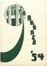 Blackfoot High School 1954 yearbook cover photo