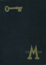 Mattawamkeag High School 1949 yearbook cover photo