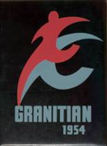 1954 Granite High School Yearbook from Salt lake city, Utah cover image