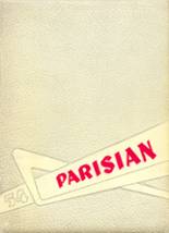 Johnson-St. Paris High School 1954 yearbook cover photo