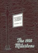 1956 Governor Dummer Academy Yearbook from Byfield, Massachusetts cover image