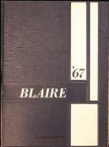 Blairsville High School 1967 yearbook cover photo