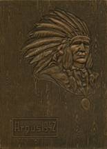 Tulare Union High School 1942 yearbook cover photo