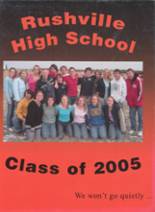 Rushville High School 2005 yearbook cover photo