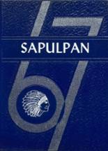 Sapulpa High School 1967 yearbook cover photo