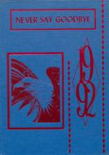 1992 Butner High School Yearbook from Cromwell, Oklahoma cover image