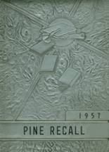 Pine Township High School 1957 yearbook cover photo